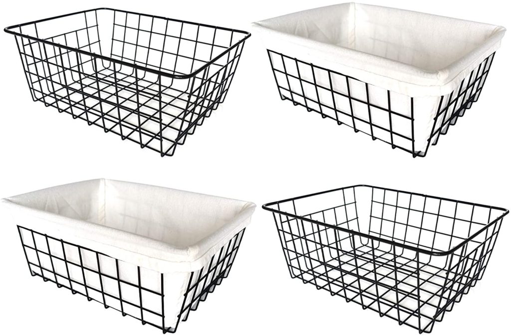 15 Best Beautiful Organizational Items For Your Home - wire baskets