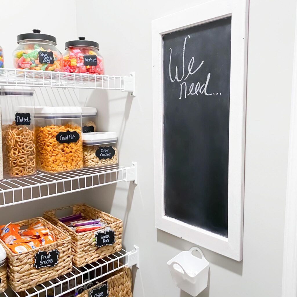 How to Fulfill All Your Pantry Goals - chalkboard