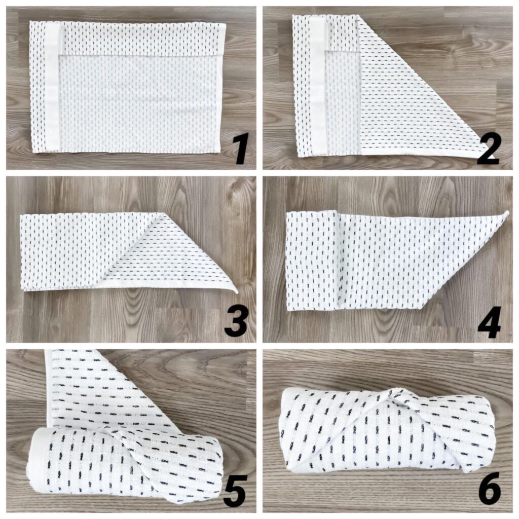 How to Fold Towels Decoratively: 6 Cute and Chic Folding Patterns