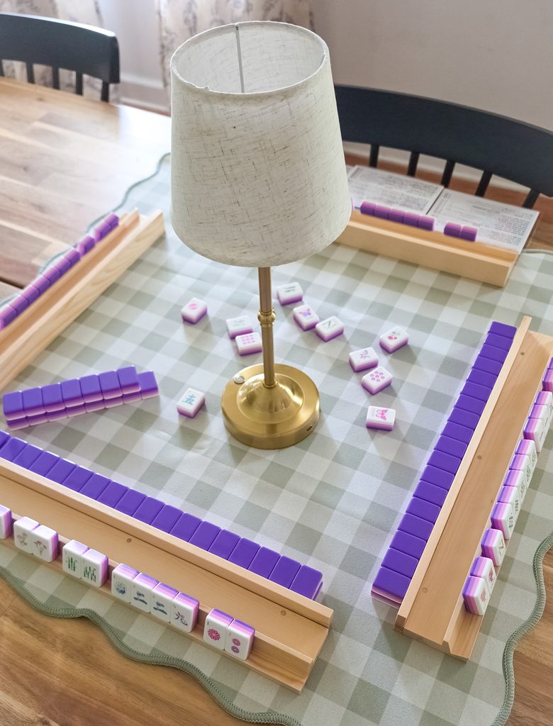 beautiful & cozy mahjong table